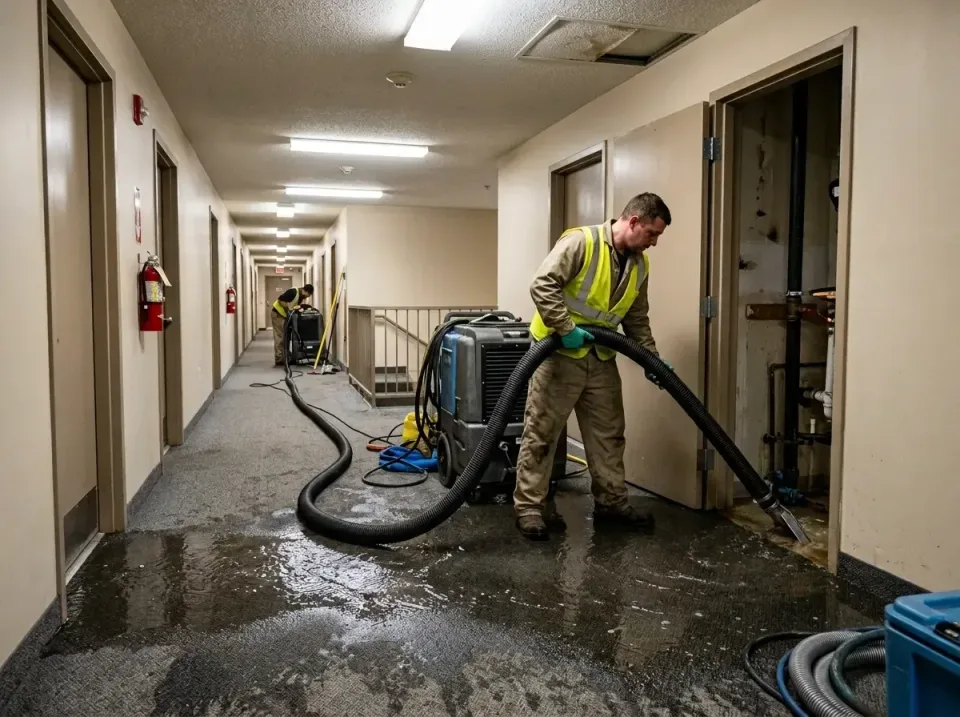 multi-unit-apartment-hallway-f-005 — frequently asked questions, Emergency Burst Pipe Water Extraction & Removal in Opp, AL
